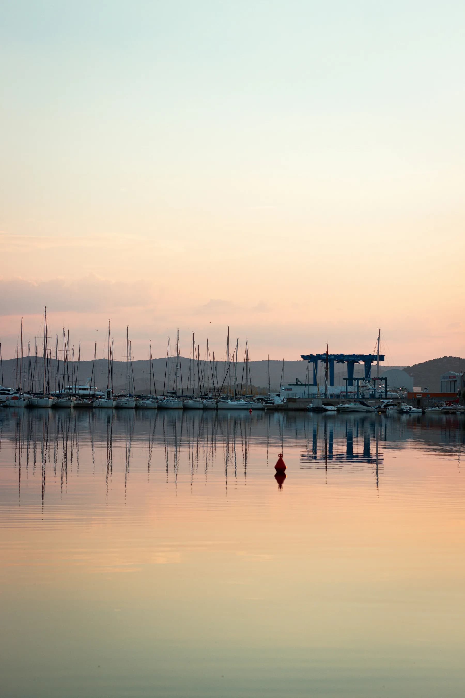 Les bateaux du port de Murter