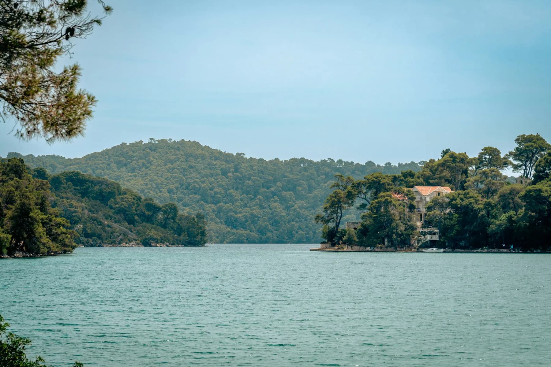 Les lacs du parc national de Mljet